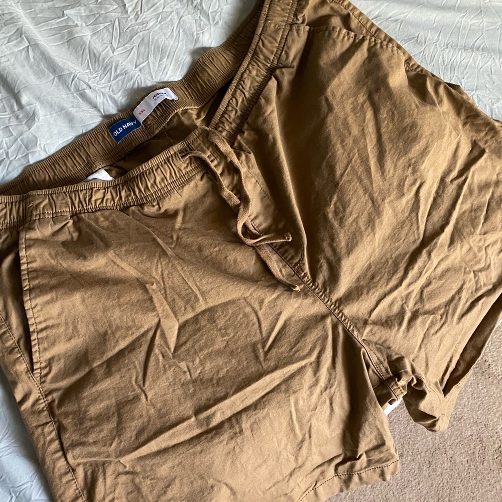 Mens XXL Jogger Kaki short